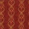 Fabric Hoffman Scarlet Gold Spiral Stripe Blooming Holidays by the Quarter Yard X7792-78G